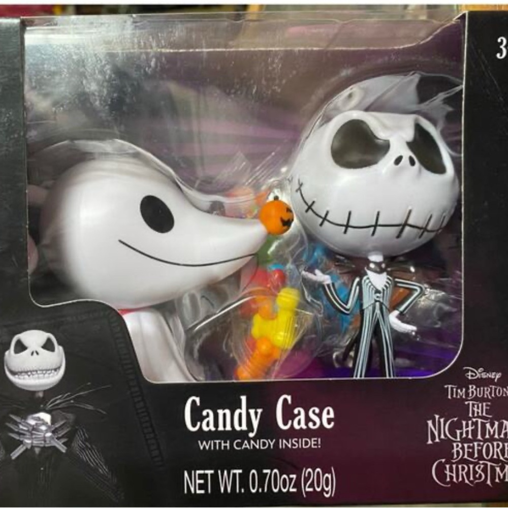 Disney The Nightmare Before Christmas Candy Case - White, Black, Purple
